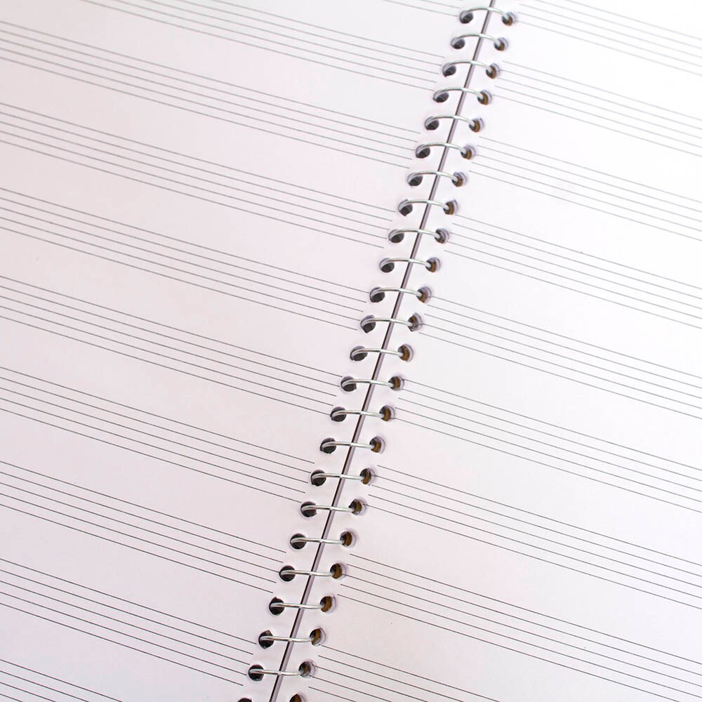 Roaring Spring, Memo & Notebooks, Art & School, 11"x8.5", Music, 12 Staves, 5020